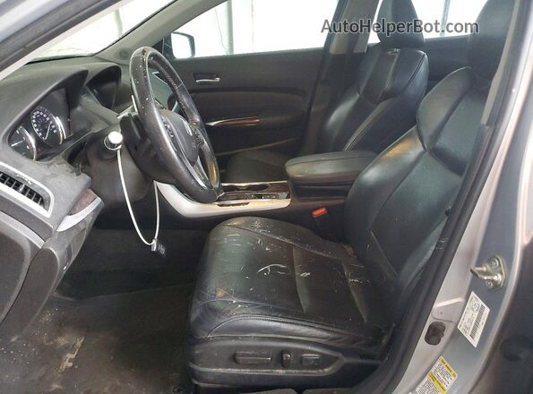 19UUB1F53HA800674 2017 ACURA TLX Серебряный Вид салона спереди