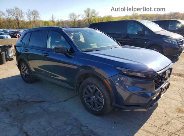 7FARS6H66TE019739 2026 HONDA CR-V Синий Вид спереди
