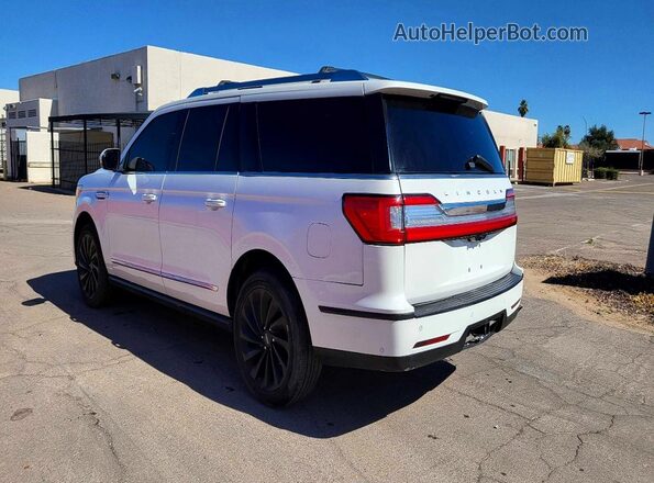 5LMJJ3LT8LEL10177 2020 LINCOLN NAVIGATOR Белый Передняя правая четверть