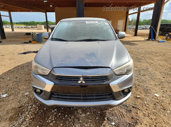 JA4AP3AUXHZ064938 2017 MITSUBISHI OUTLANDER Серебряный Вид сзади