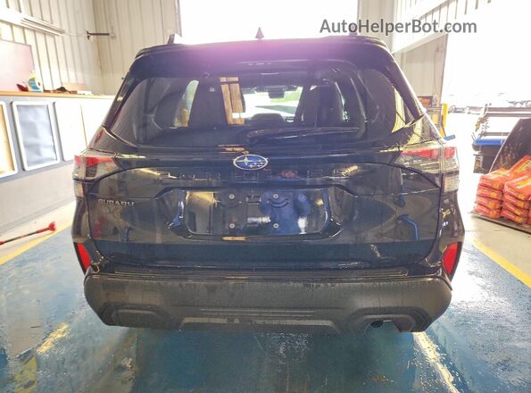 JF2SLDDC0SH556911 2025 SUBARU FORESTER Black Вид салону спереду