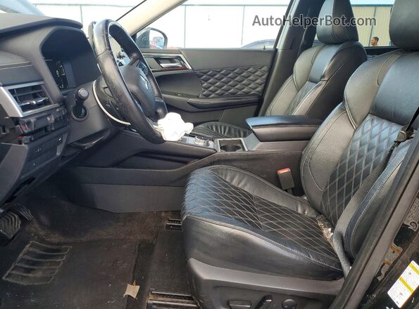 JA4J3VA85NZ014616 2022 MITSUBISHI OUTLANDER Черный Вид панели приборов
