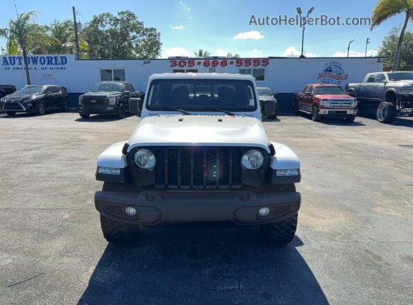 1C6HJTAG4PL564716 2023 JEEP GLADIATOR Белый Вид подкапотного пространства