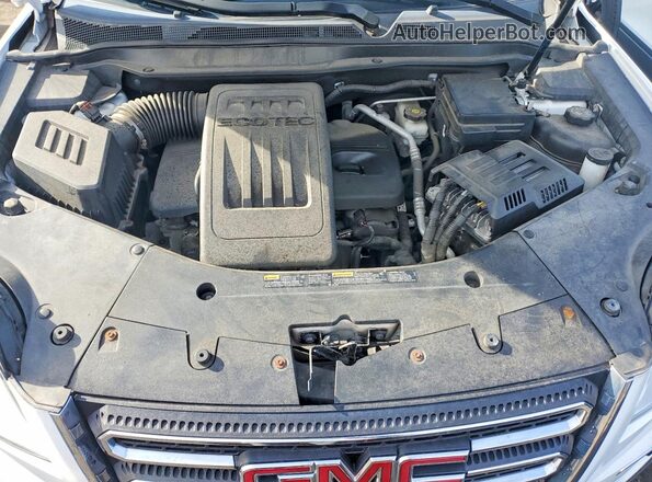 2GKFLUEK5H6150373 2017 GMC TERRAIN Белый Вид подкапотного пространства