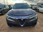 2018 Alfa Romeo Stelvio Sport Gray vin: ZASFAKPN8J7B71325