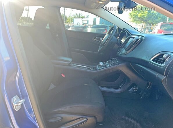 1C3CCCABXGN172625 2016 CHRYSLER 200 Blue Вид ззаду