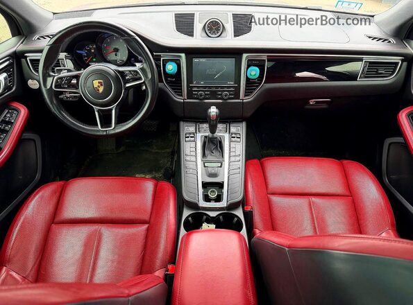 WP1AB2A57GLB45029 2016 PORSCHE MACAN Серый Вид задних сидений
