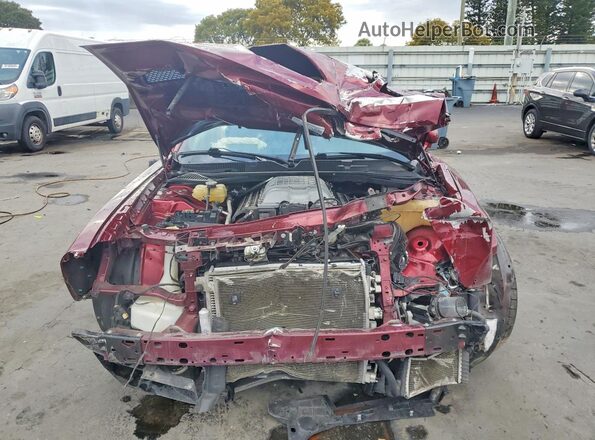 2C3CDZC99JH149704 2018 DODGE CHALLENGER Red Widok z tyłu