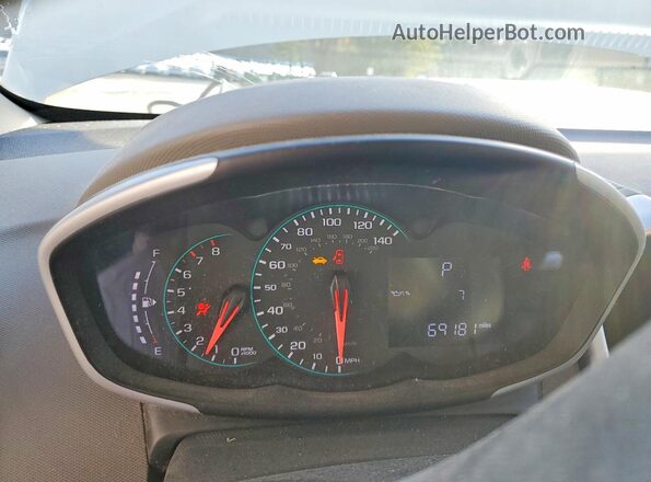1G1JG6SB1L4106397 2020 CHEVROLET SONIC Белый Вид задних сидений