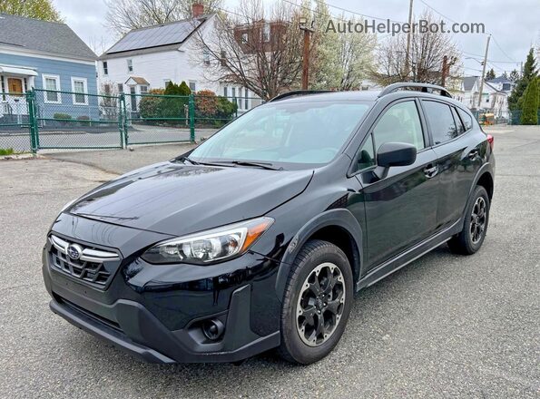 JF2GTABC8PH263112 2023 SUBARU CROSSTREK Черный Задняя левая четверть