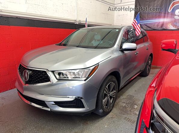 5J8YD3H37JL006631 2018 ACURA MDX Серебряный Задняя правая четверть
