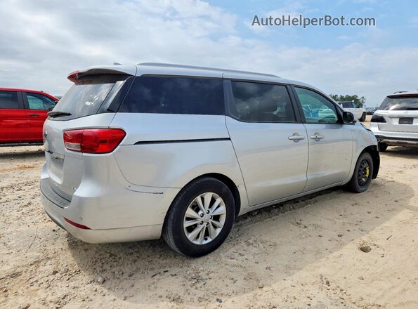 KNDMB5C18J6397761 2018 KIA SEDONA Серый Передняя правая четверть