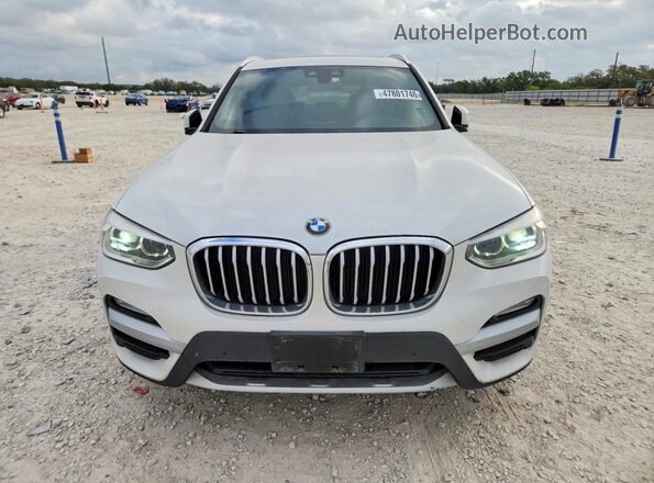 5UXTR7C53KLE93453 2019 BMW X3 Белый Вид сзади