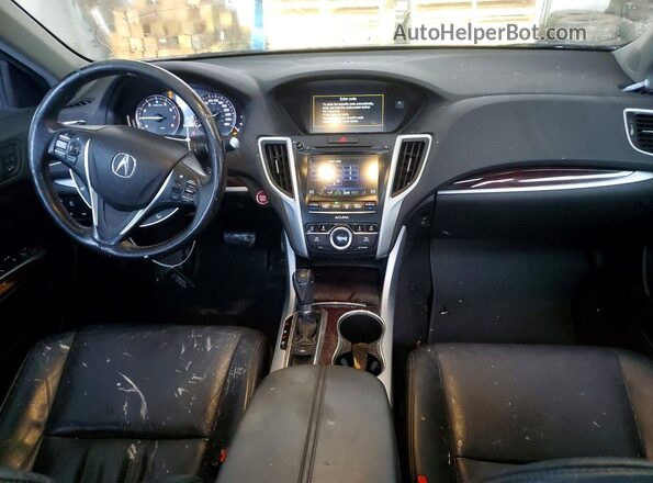19UUB1F53HA800674 2017 ACURA TLX Серебряный Вид панели приборов