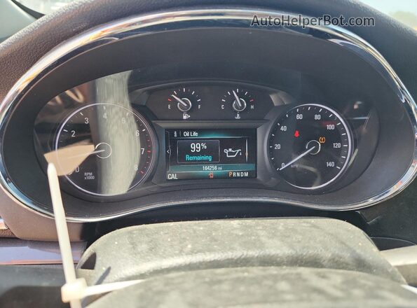 KL4CJESB5HB149536 2017 BUICK ENCORE Черный Вид задних сидений