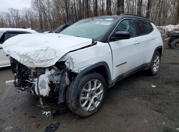 3C4NJDCN5ST508178 2025 JEEP COMPASS White Vista tres cuartos delantera izquierda