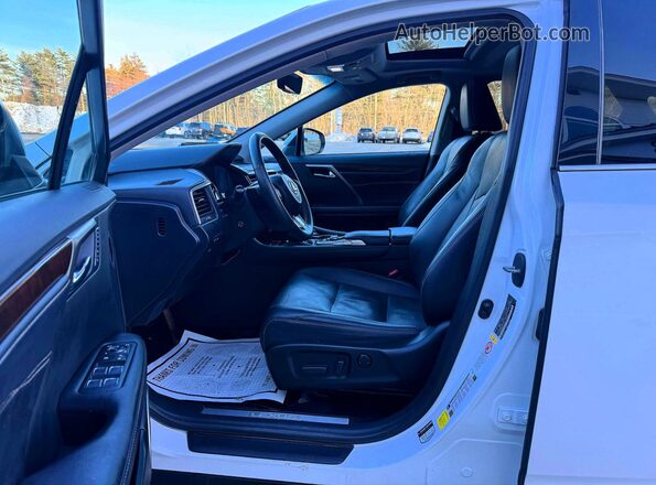 2T2BZMCA5HC070875 2017 LEXUS RX 350 Белый Вид щитка приборов