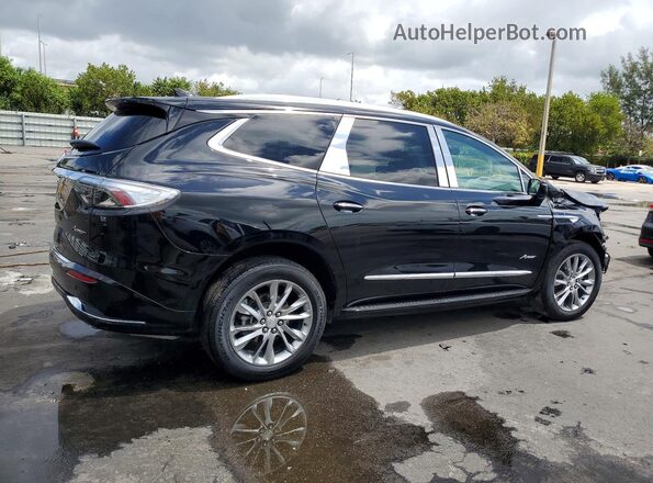 5GAERDKW7NJ185350 2022 BUICK ENCLAVE Черный Передняя правая четверть