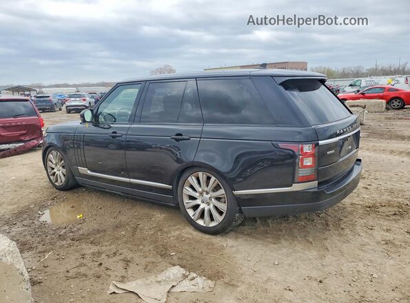 SALGS2EF0GA251695 2016 LAND ROVER RANGE Черный Задняя правая четверть