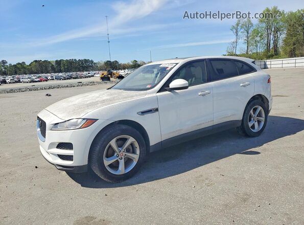 SADCJ2BN7HA085394 2017 JAGUAR F-PACE Белый Задняя левая четверть