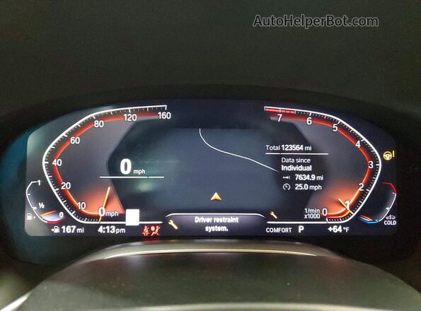 WBA7T2C09NCH24241 2022 BMW OTHER Charcoal Widok tylnych siedzeń