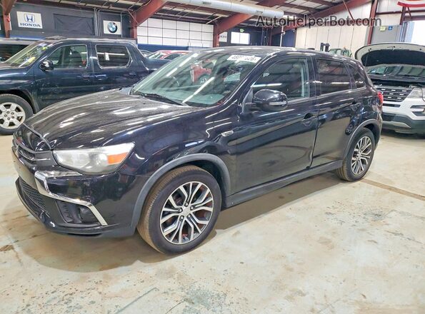 JA4AR3AU8KU026073 2019 MITSUBISHI OUTLANDER Черный Задняя левая четверть