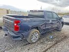 2022 Chevrolet Silverado K1500 Custom Blue vin: 3GCPDBEK9NG541379