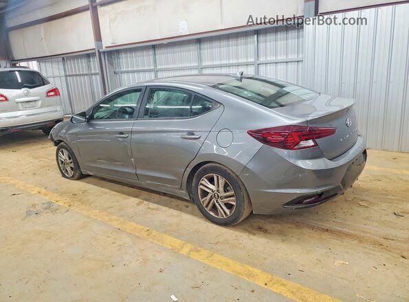 5NPD84LF0KH470777 2019 HYUNDAI ELANTRA Серый Задняя правая четверть