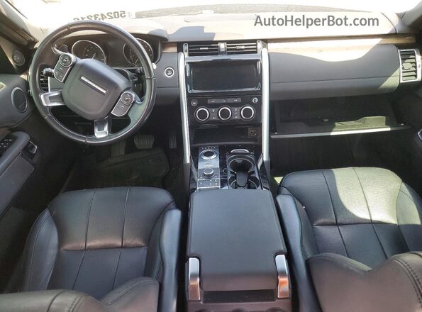 SALRRBBV1HA011217 2017 LAND ROVER DISCOVERY Черный Вид щитка приборов