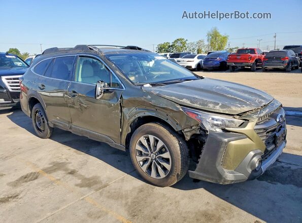 4S4BTANC6S3115224 2025 SUBARU OUTBACK Зеленый Вид спереди