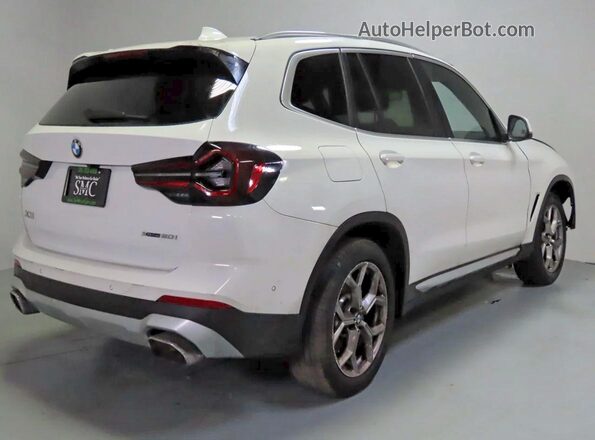WBX57DP03RN266274 2024 BMW X3 White Передня права чверть