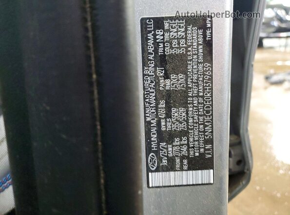 5NMJECDE0RH379639 2024 HYUNDAI TUCSON Серый Вид подкапотного пространства