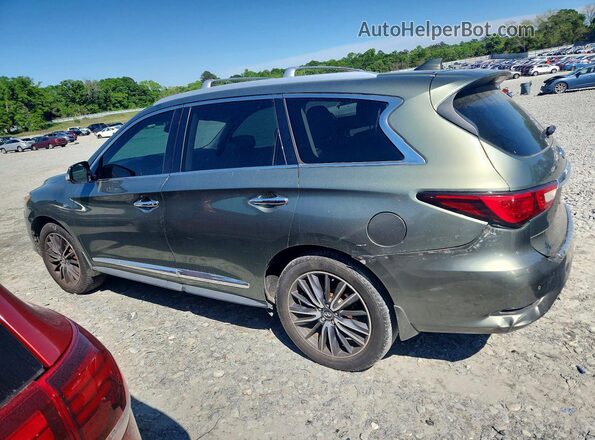 5N1AL0MN7GC507810 2016 INFINITI QX60 Зеленый Задняя правая четверть