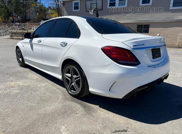 55SWF6EB3KU284846 2019 MERCEDES-BENZ C White Հետևի աջ
