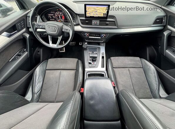 WA1A4AFY7J2009502 2018 AUDI SQ5 Белый Вид щитка приборов