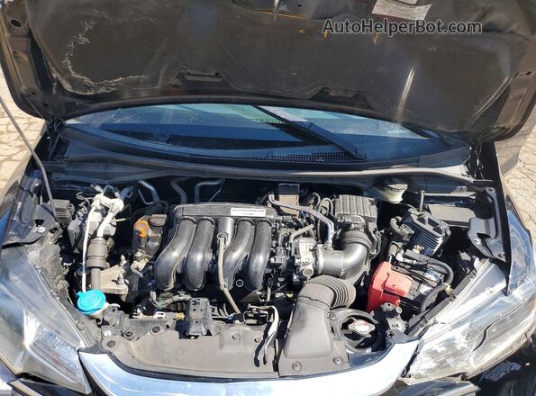 3HGGK5H44KM738639 2019 HONDA FIT Черный Вид подкапотного пространства