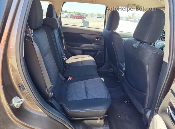 JA4AD2A32JZ006547 2018 MITSUBISHI OUTLANDER Коричневый Вид задней части салона