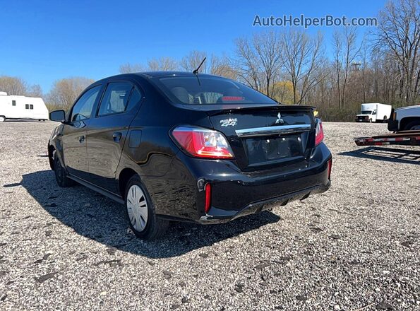 ML32FUFJ1RHF09243 2024 MITSUBISHI MIRAGE Черный Передняя правая четверть