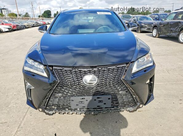 2T2BZMCA6KC179448 2019 LEXUS RX 350 Black Вид ззаду