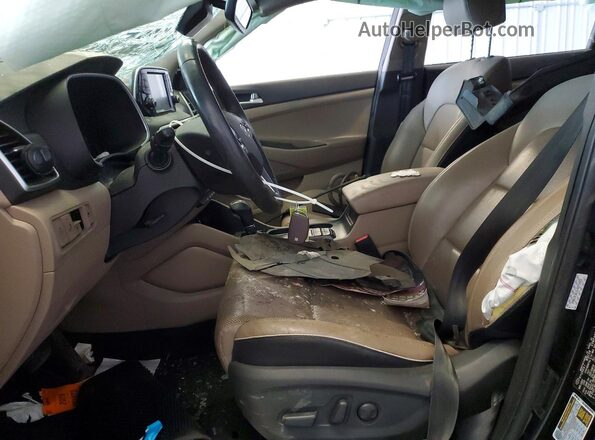 KM8J3CALXLU271422 2020 HYUNDAI TUCSON Черный Вид панели приборов