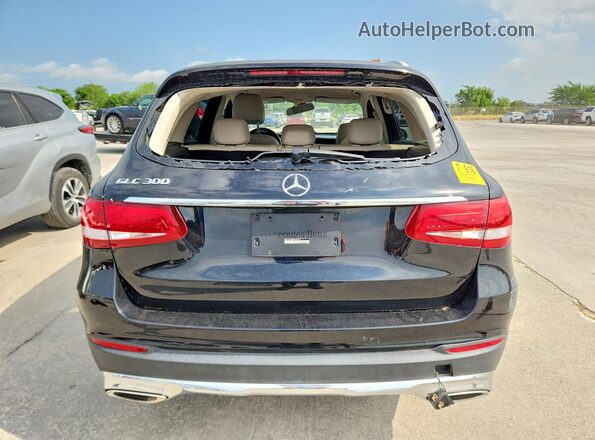WDC0G4JB0JV062919 2018 MERCEDES-BENZ GLC-CLASS Черный Вид салона спереди