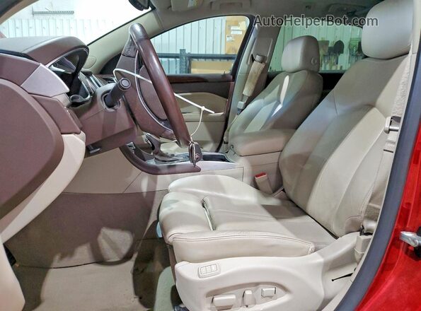 3GYFNBE39GS527266 2016 CADILLAC SRX Red Vista del salpicadero