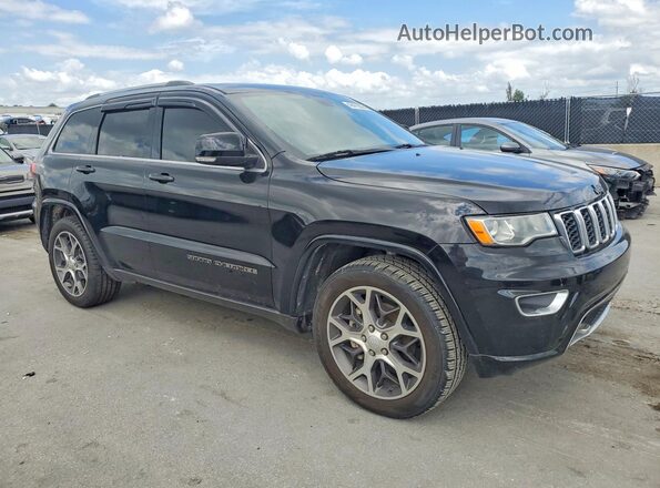 1C4RJEBG6JC275139 2018 JEEP GRAND Черный Вид спереди