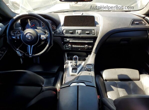 WBS6E9C54GG437047 2016 BMW M6 Черный Вид щитка приборов