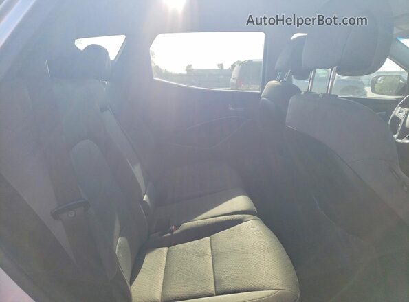 5XYZU3LB7JG509850 2018 HYUNDAI SANTA FE Silver Вид підкапотного простору