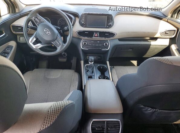 5NMS23AD3KH093881 2019 HYUNDAI SANTA Серый Вид щитка приборов