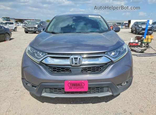 7FARW1H56HE033095 2017 HONDA CRV Gray Հետևի տեսք