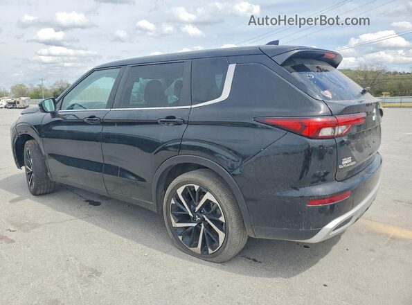 JA4J3UA86PZ032264 2023 MITSUBISHI OUTLANDER Черный Задняя правая четверть