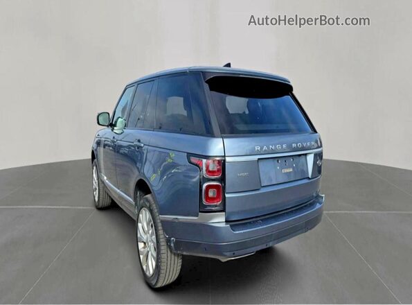 SALGS2SV7KA539380 2019 LAND ROVER RANGE ROVER Синий Задняя правая четверть
