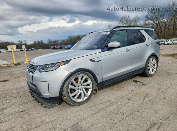 SALRHBBK9HA023169 2017 LAND ROVER DISCOVERY Серебряный Задняя левая четверть